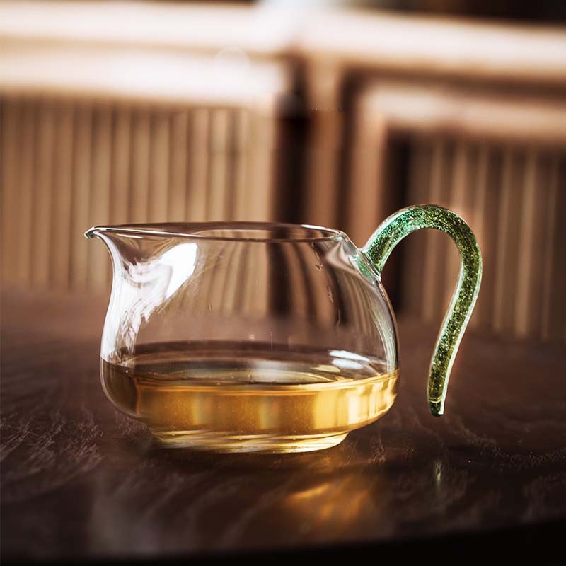 Taiwan Heqi glass fair cup male cup uniform cup glass tea sea cup tea cup crystal color indifferent