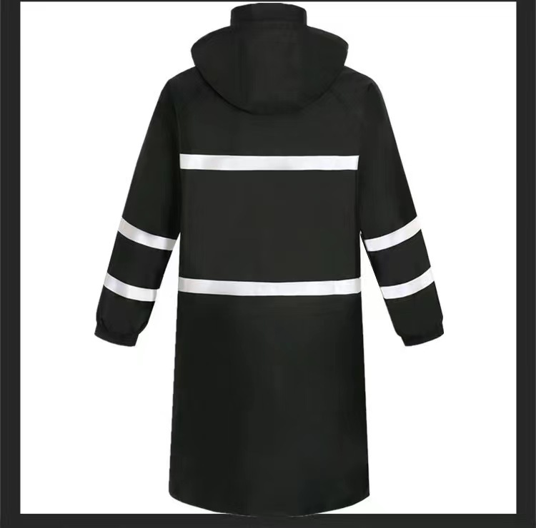 春亚纺PVC长款连体雨衣