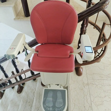 家用别墅楼道座椅电梯曲线轨道可承重160kg 家用无障碍升降机