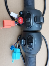 江苏爱玛原厂配件电动车组合开关总成左右加速油门把手倒车键