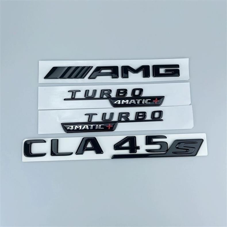 CLA black label Mercedes-Benz CLA modified black tail emblem CLA35 CLA200 CLA260 CLA45 car emblem blacked out