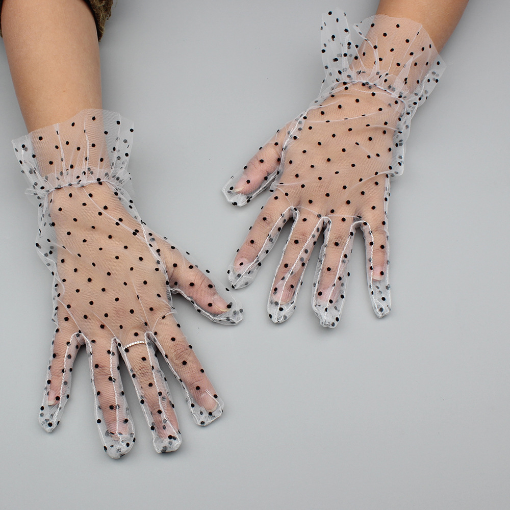 Sexy short breathable gloves
