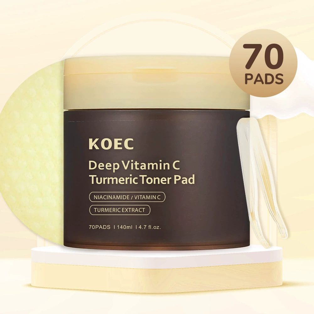 Уход за кожей с коллагеном (KOEC) — 8-предметный набор для лица с маской, тоником, кремом, сывороткой
