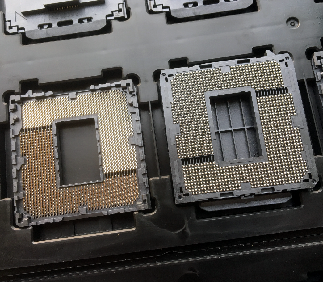 原装富士康 LGA1150 1151 1155 1156CPU座子插槽插座 BGA 大锡球