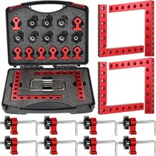 挤压加工90度定位直角尺铝型材 固定夹L尺木工夹具铝型材阳极氧化