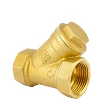 全铜水泵铜免拆洗暖气管水管空调过滤阀门y型过滤器过滤阀铜阀门