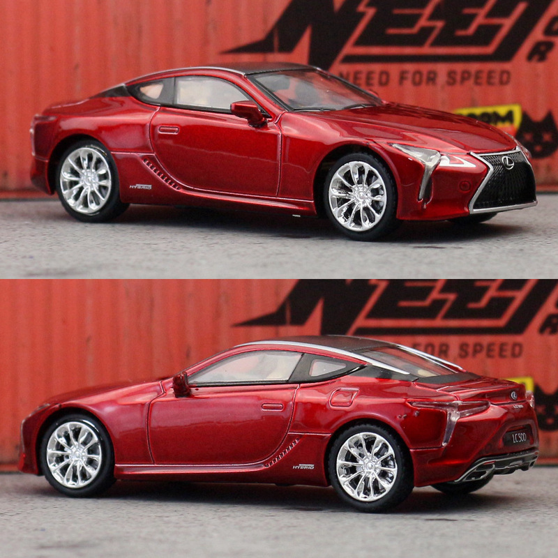 1:64 レクサス LC500 スーパーカーおもちゃの車モデル全合金スライディングショックアブソーバー装飾品ギフト|undefined