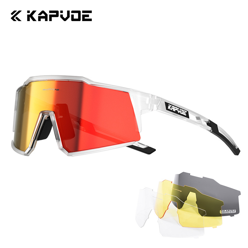Gafas de Ciclismo Deportivo de TR90, Cortavientos y Anti-Arena, para Ciclismo de Carretera y Montaña