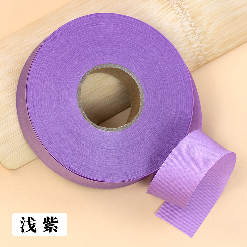 Cheongsam borde tira 2,5 cm tela de satén borde de corte oblicuo borde cinta de raso ropa de prensa tapeta Accesorios