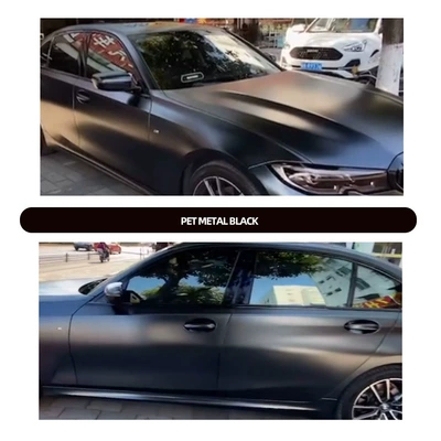 Auto Color Change Film Carbon Black Color-Changing Film for