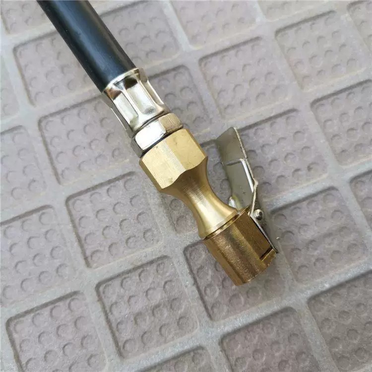 Digital display tire pressure gauge, high-precision air pressure gauge with inflator, car tire inflator, monitoring inflator gun