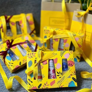 Osudan Hand Cream Three-Piece Folding Box Handbag Fragrance Hand Cream suit Teachers' Day Gift Box