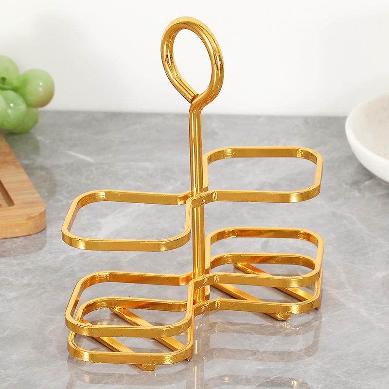 Tarro de condimento de vidrio transparente al por mayor, suministros de cocina, tarro de condimento de sal MSG, juego de botella de condimento creativo de lujo ligero para el hogar