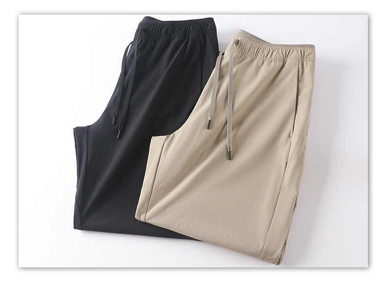 Men's Quick-dry Breathable Casual Pants For Gym And Running_voghion.com