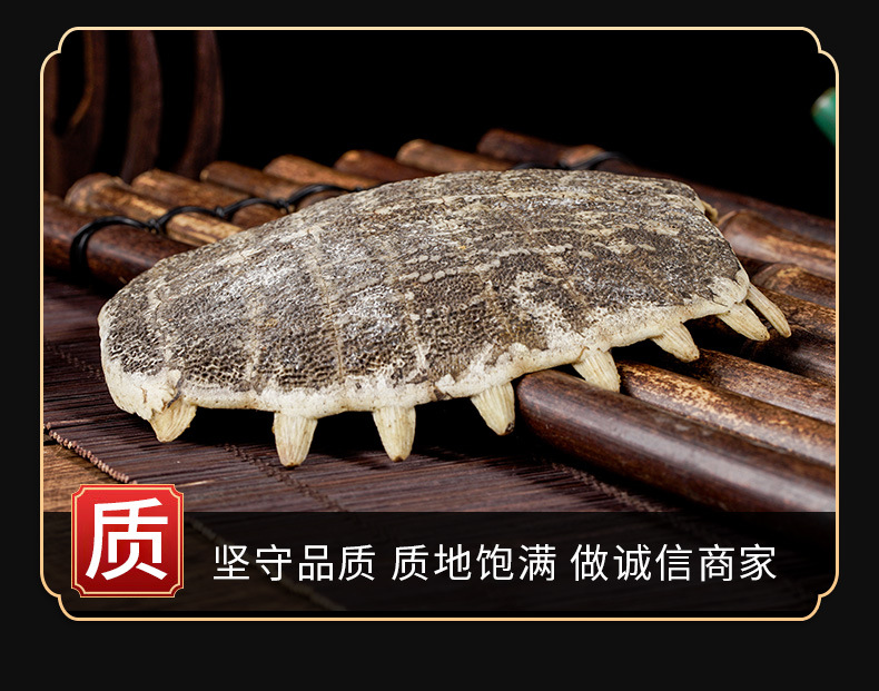 Bie Jia (Trionyx sinensis Carapace) — Vinegar-Processed Soft-Shell Turtle Shell, Dried TCM Herb specifications