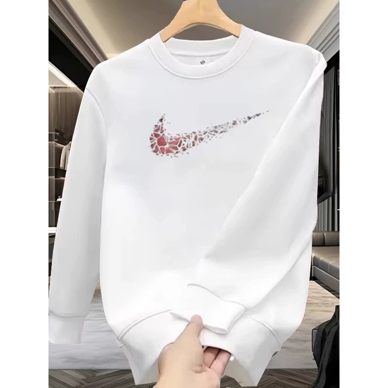 남녀공용 라운드넥 프린팅 맨투맨 봄가을 긴팔 커플 데일리룩