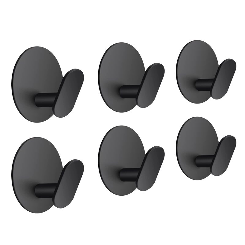 Cross-Border Duck Tongue Hook Stainless Steel Hook Sticky Hook Towel Hook Bathroom Hook Kitchen Hook Nail Hook Thumb Hook