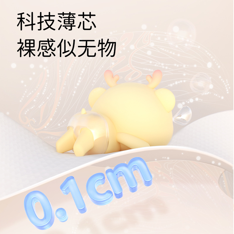 Queens Baby Thin Quick Absorption Diapers M-XXXL Ultra-Thin Breathable Pull-Up Pants Disposable Diapers for Babies 1 Pack