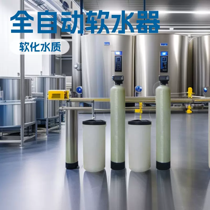 工业软化水处理设备井水地下水锅炉除水垢泥沙双罐双阀软水机