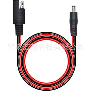 SAE connector to DC barrel plug battery charging cable power extension cable factory direct supply