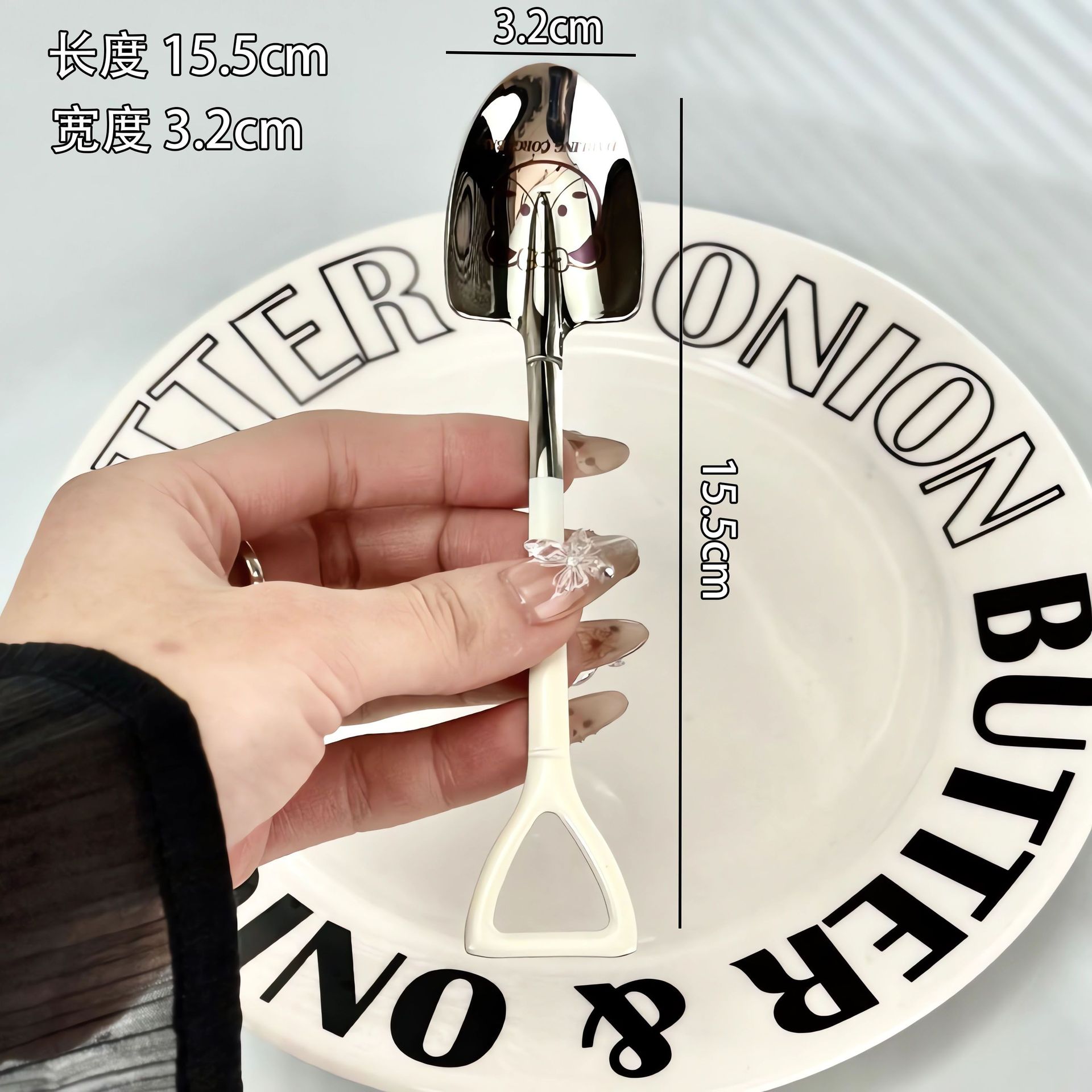 단열 디저트 스푼 1팩 [뾰족한 팁]