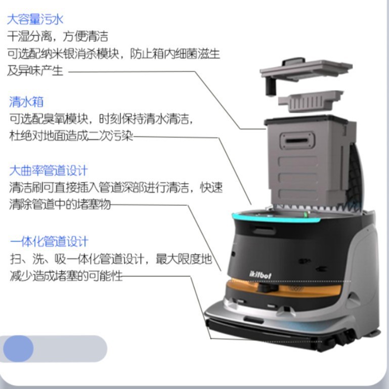 智能ai大范围高效清洁智能清扫机器人全自动工业机械|undefined