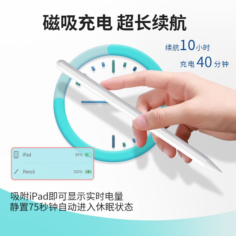 Apple pencil carga magnética de tercera generación para 24 años 25iPad lápiz óptico tableta lápiz capacitivo al por mayor