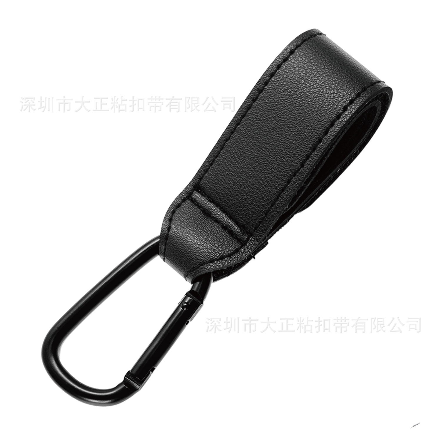 Black (leather mountaineering buckle)