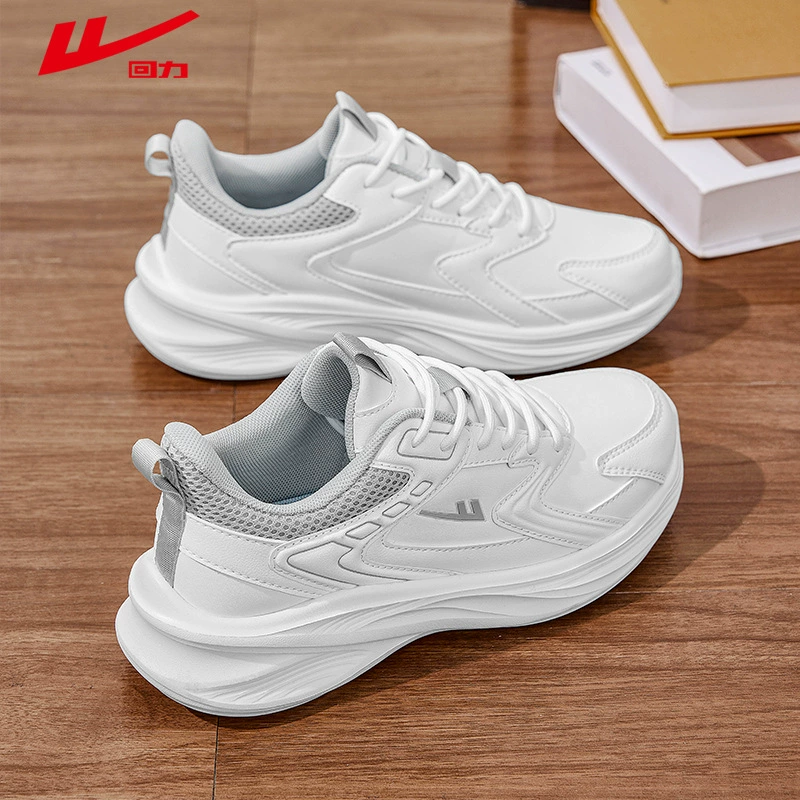 Брендовая мужская обувь, спортивная обувь 2025, лето и осень, новые модные черные кожаные хлопковые туфли на флисовой подкладке, мужские кроссовки