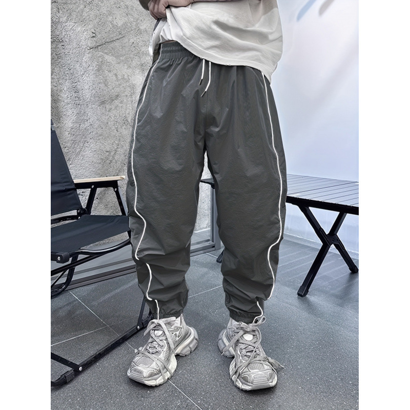 L 597 Men's Casual Loose Fit Joggers Chic Street Style