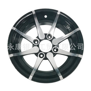 Kart off-road ATV tadpole 25X8-12 inch aluminum wheel 12 inch front aluminum alloy wheel 12x7
