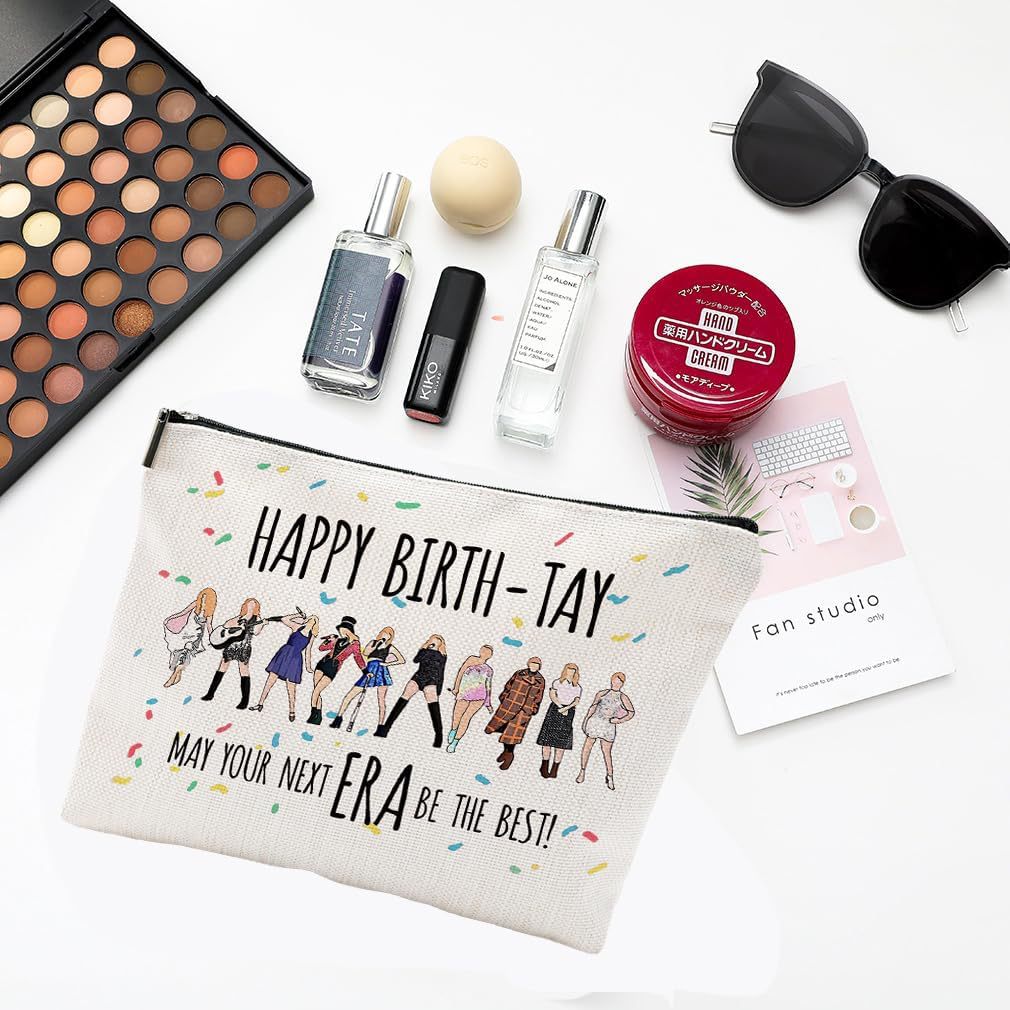 Amazon Taylor Swift maquillaje bolsas de almacenamiento de gran capacidad bolsas de impresión de moda de mujer