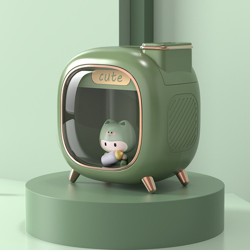 Cross-border cute pet desktop humidifier household heavy fog mini car air humidifier aromatherapy humidifier wholesale