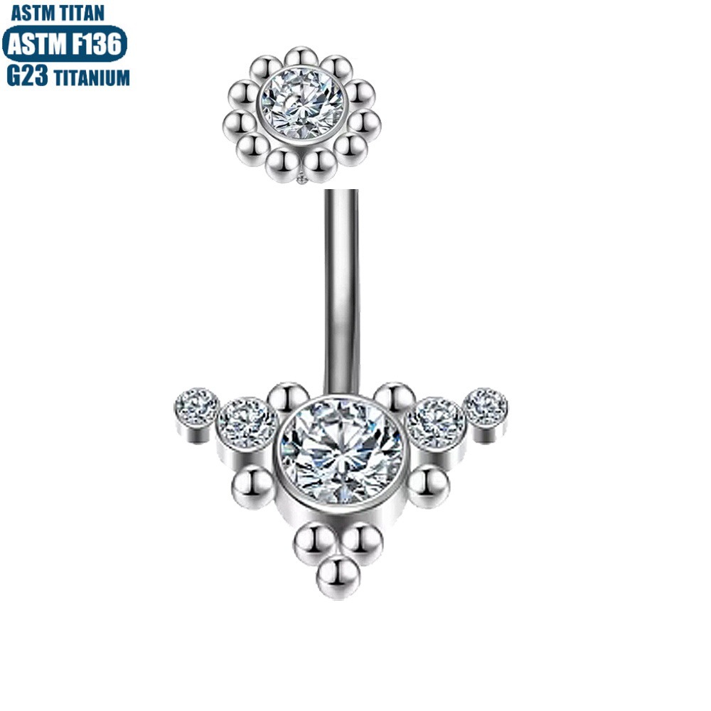 16G labret stud size and finish detail