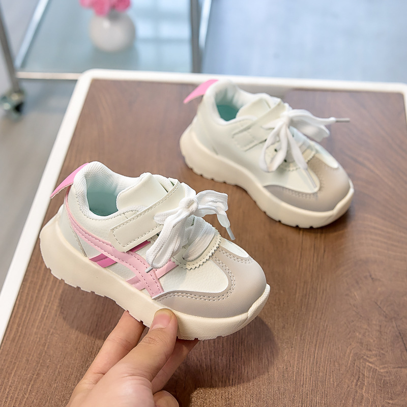 Zapatos deportivos para niños 2026 primavera nuevo jardín de infantes zapatos para bebés ecológicos transfronterizos zapatos casuales para niños y niñas