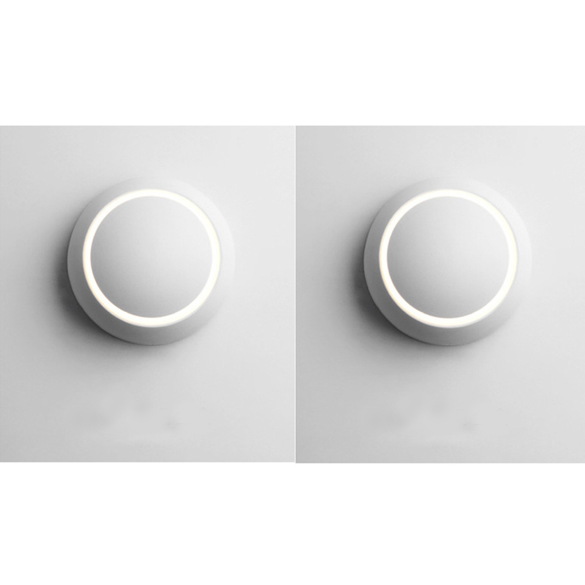 Al por Mayor moderno simple lámparas lámpara de noche ajustable dormitorio sala de estar escaleras pasillo lámpara de pared LED lámpara de pared de media luna