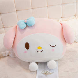 美乐蒂抱枕毛绒玩具大头靠垫娃娃