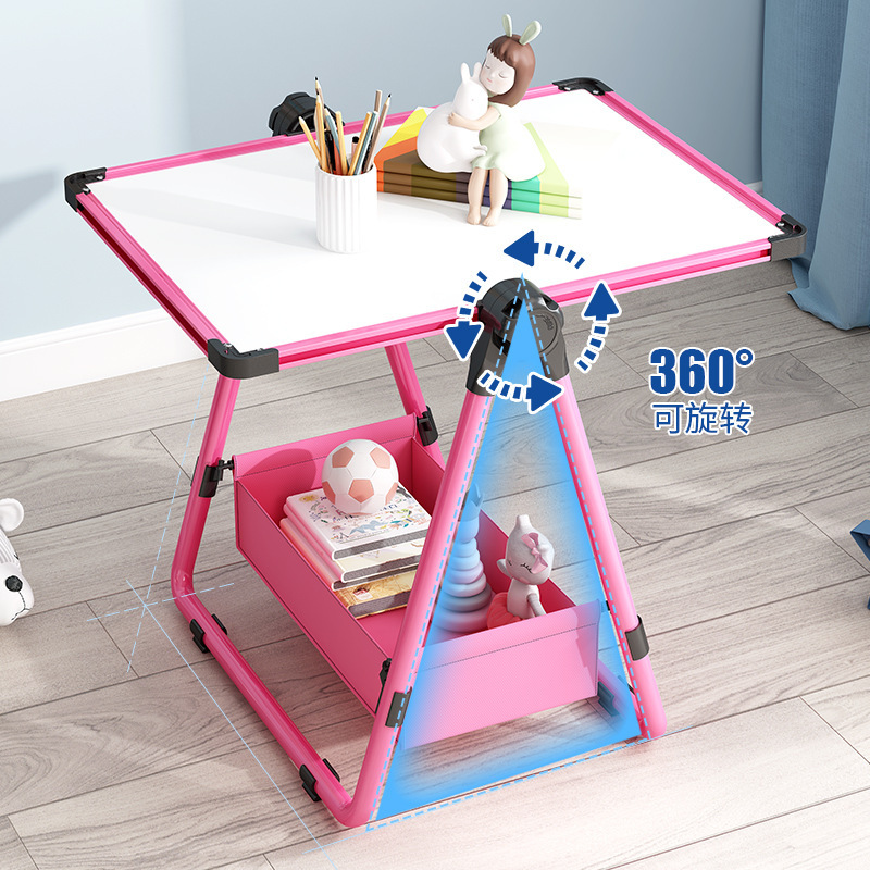 在庫あり、子供用お絵かきボード、磁気玩具、スタンド式小型黒板、ホワイトボード、落書き、消せる絵板、インタラクティブ磁気吸着|undefined