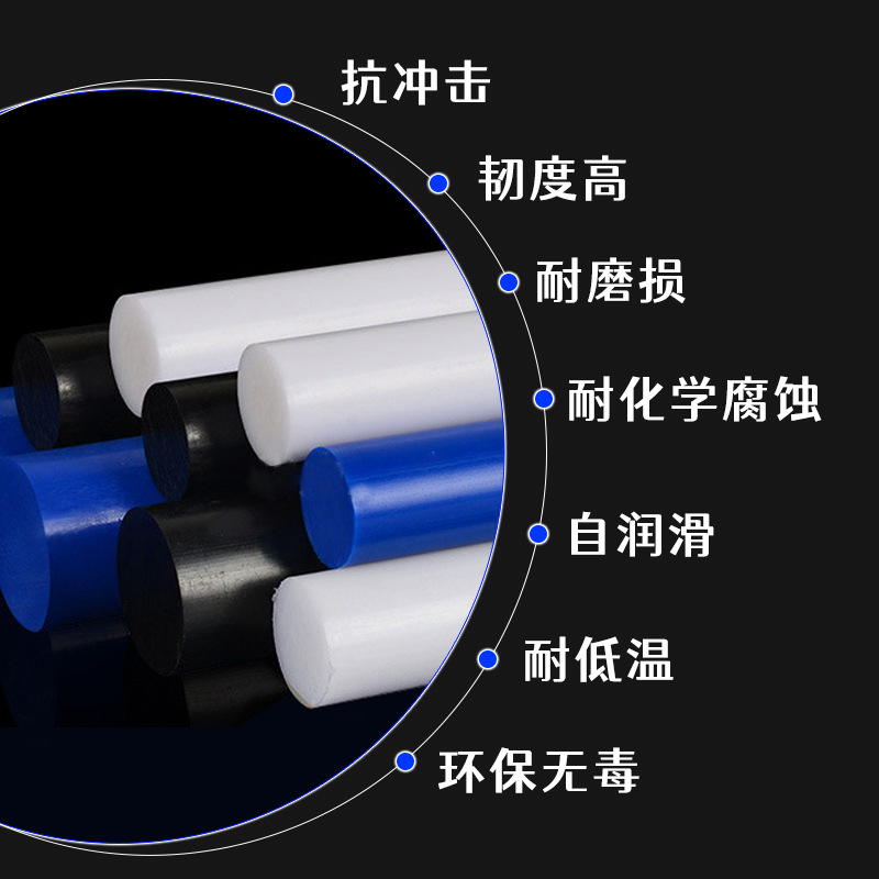 尼龙板厂家直销 耐磨PA66尼龙长条方块MC含油尼龙棒 加纤尼龙加工