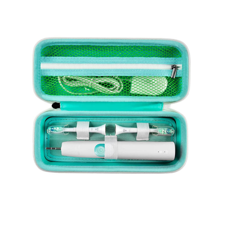 厂家批发EVA便携式旅行防尘pu电动牙刷包 硬盒牙刷保护收纳包装盒