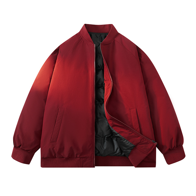 Chaqueta de bolsillo de plumón de alta gama, chaqueta de piloto estadounidense a prueba de viento, chaqueta de herramientas para hombres, otoño y invierno personalizados image 14
