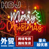 Merry Christmas Christmas The neon lights Atmosphere party Decorative lamp Chinese New Year letter Luminous character Cross border