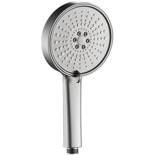 Factory Direct 12CM large panel five-speed pressurized shower nozzle bathroom hot water bath shower pressure hose