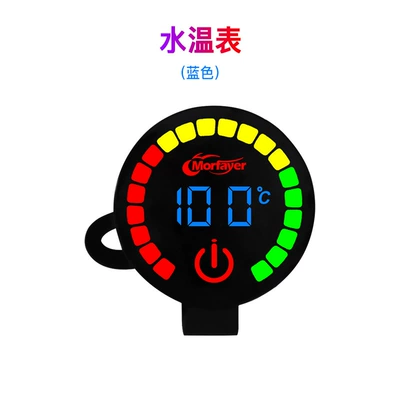 Intelligent Alarm, automobile instrument - water-temperature-gauge-red