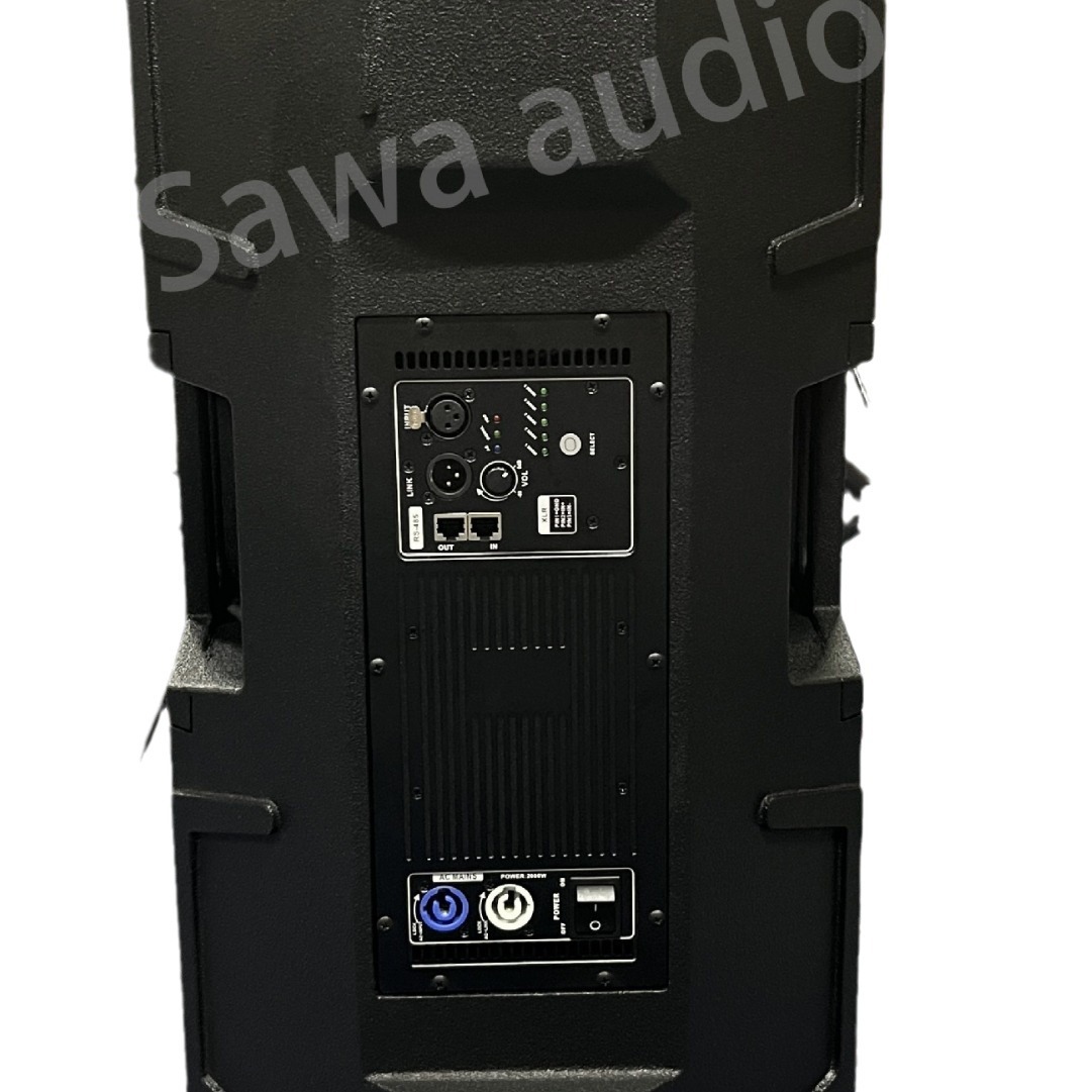 15 pulgadas de sonido de frecuencia completa al aire libre rendimiento profesional de alta potencia sonido profesional escenario sonido de matriz lineal