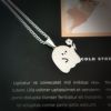 Cartoon ghost necklace suitable for men and women for beloved, universal cute pendant, wholesale