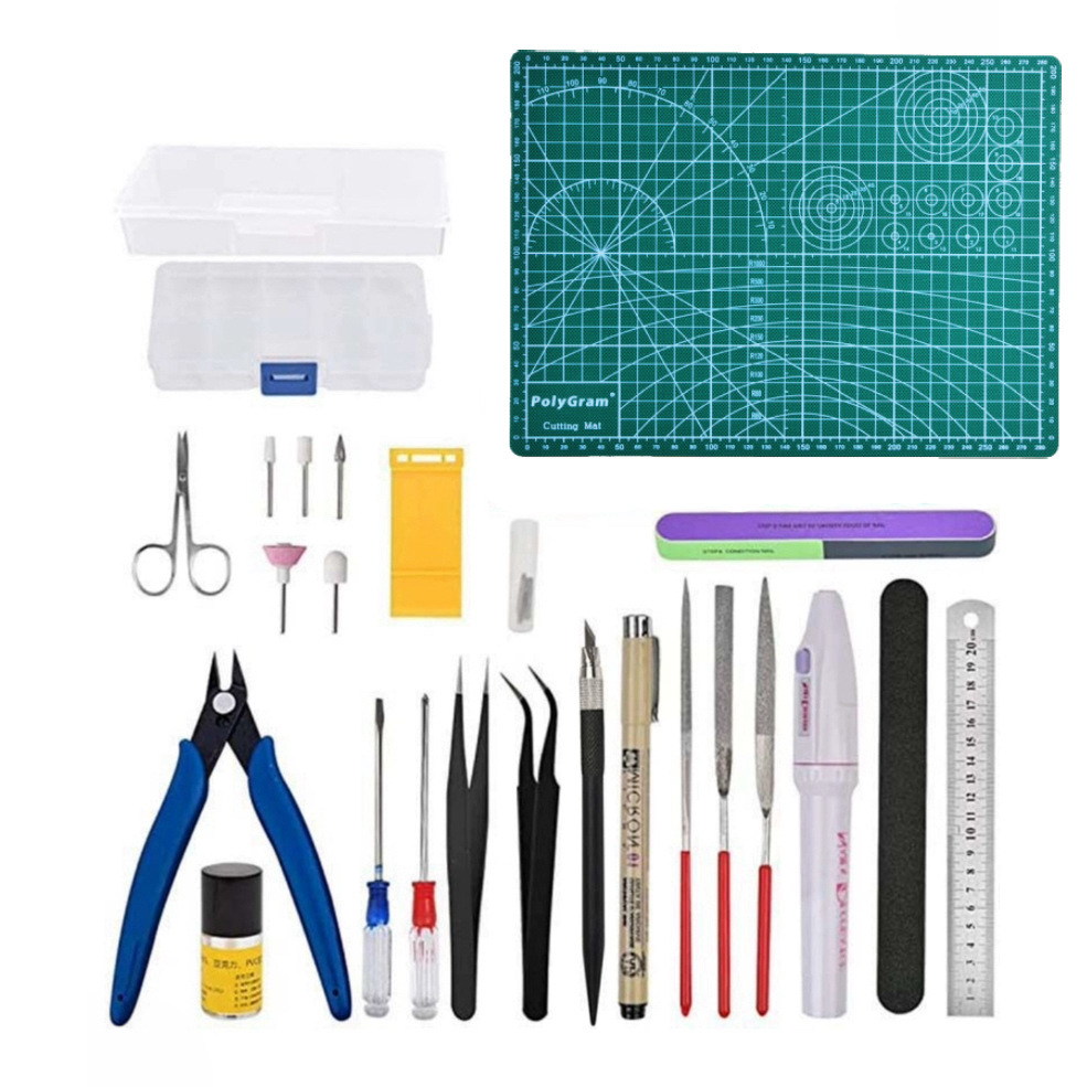 Gundam modelo ensamblado alicates de corte pluma cuchillo de molienda varilla alicates de boca de agua máquina de molienda eléctrica modelo herramienta traje de producción