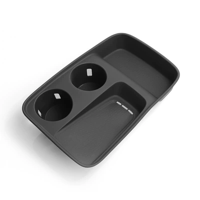 Special 24 Haver H6 Central Control Wireless Filling Silicone Anti-Slip Pad Car Water Cup Protective Cover Car Supplies Modification (Anti-slip mat) - 24-models-h6-wireless-charging-silicone-pad-black