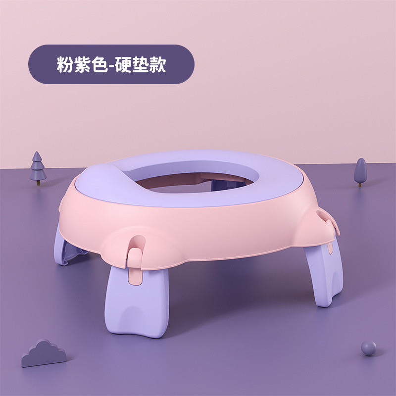 Inodoro plegable portátil para niños inodoro de Emergencia Móvil para bebés macho y hembra orinal al aire libre sin limpieza