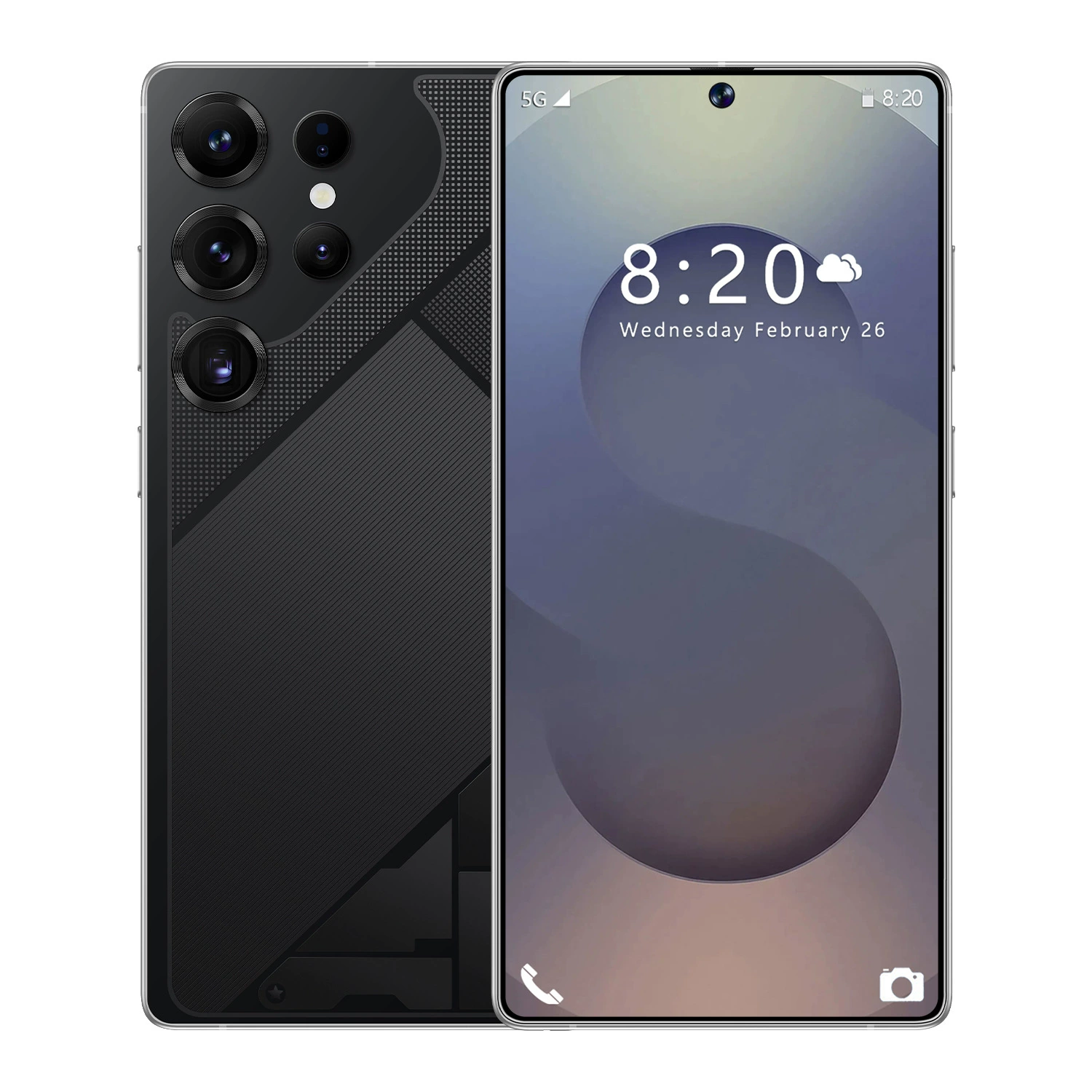 Android смартфон S26 Ultra TK 7.2" (S26 Ultra), 16+1 ТБ, 8000 мА·ч, быстрая зарядка